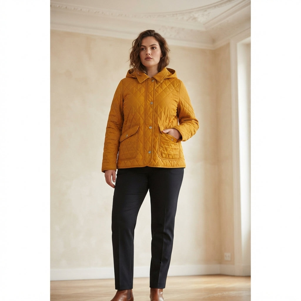 Veste Matelassée Femme à Capuche | TG110