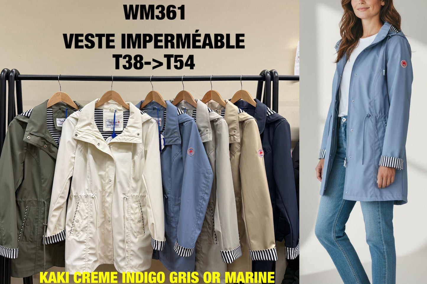 Parka Imperméable Femme | Confortable & Stylée | Saturne Paris