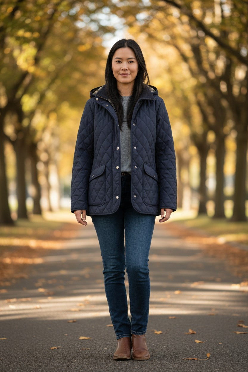 Veste Femme Col Barbour TG110 – Femme | Saturne Paris